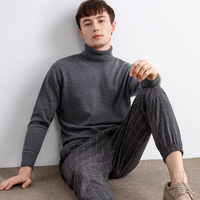 Efterårsmode skal have: Business v Neck Pullover Sweater 、 Cashmere Round Neck Pullover Sweater